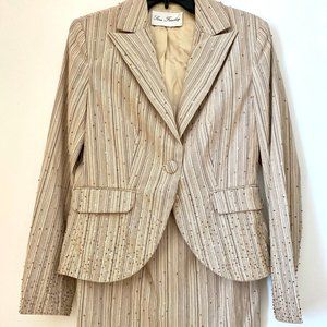 Lara Feinberg suit jacket and skirt. size 2
